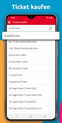 HandyTicket Deutschland android App screenshot 1